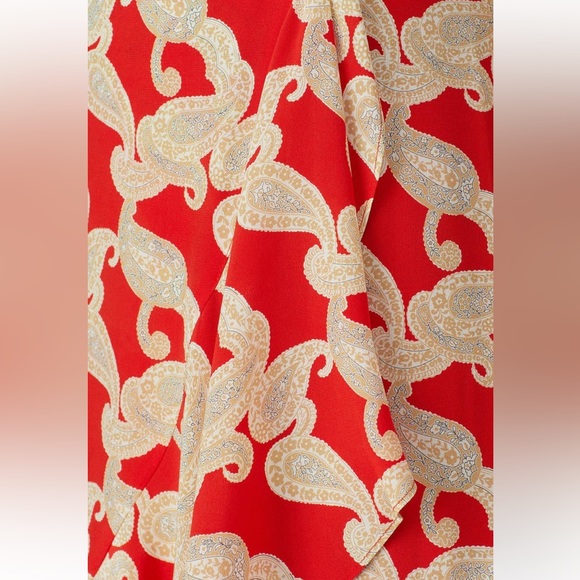 The Kooples asymmetrical skirt in a gorgeous print size 1R - Picture 6 of 9